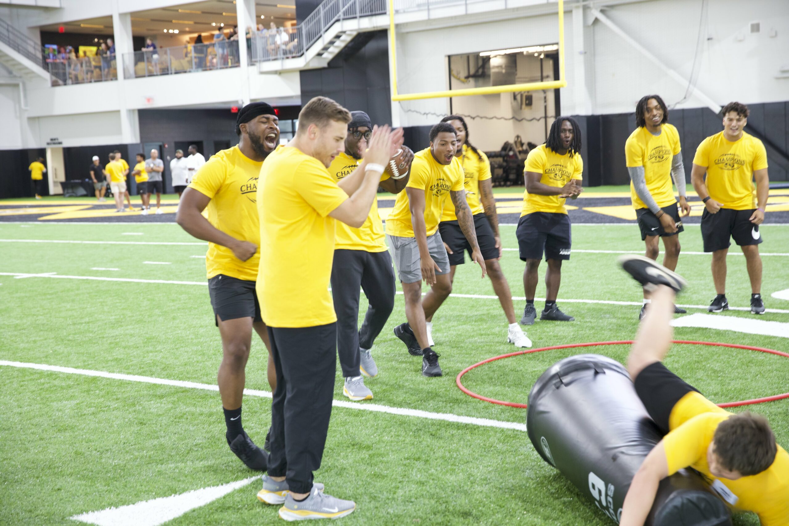 Mizzou Night of Champions team encouragement