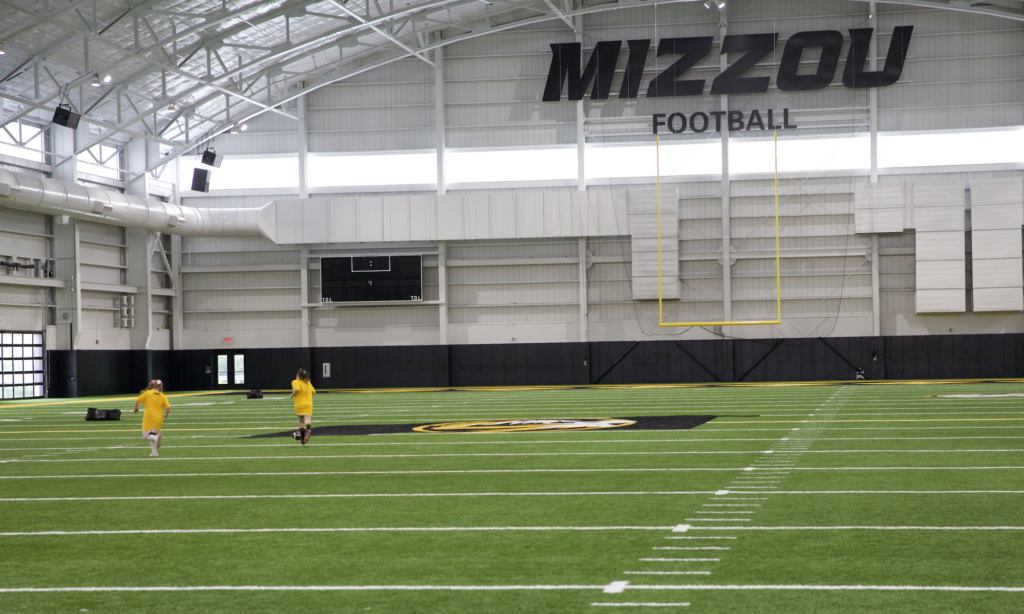 Mizzou Night of Champions practice field