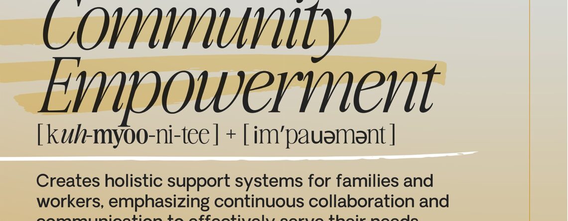 Community Empowerment Definition Header