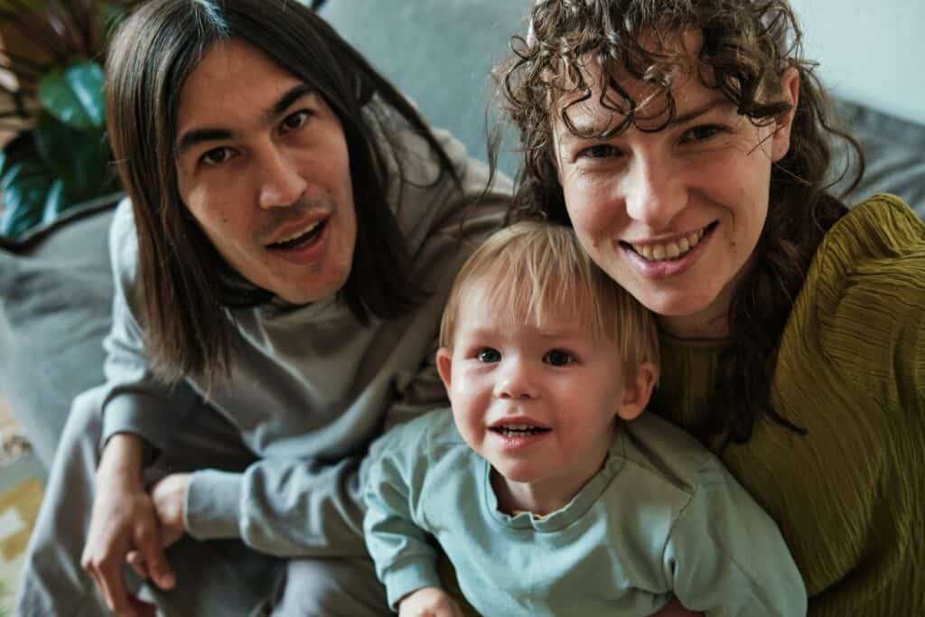Foster parents have rights to protect themselves and the children they care for, like this foster mom and dad with their son.