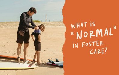 Normalcy rules in foster care help kids participate in activities like traveling with their foster families.
